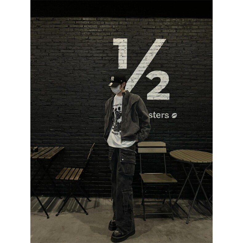 【有货】JN2107LL-特P80cleanfit美式复古水洗解构工装牛仔夹克,男装夹克,星座1007（原301D）