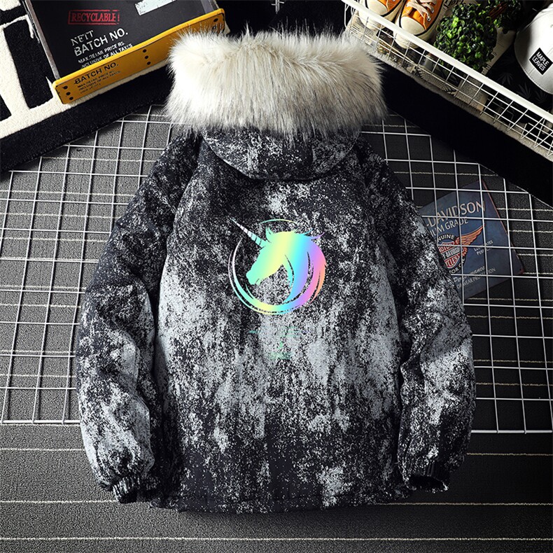 MC49138-P135日系潮衣男大码派克服男工装服外套袄,男装棉衣,电商A040A