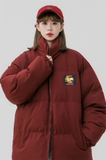 中性风23冬季时尚百搭宽松字母印花潮流棉服外套MY2084P85控118，男装棉衣，A247A