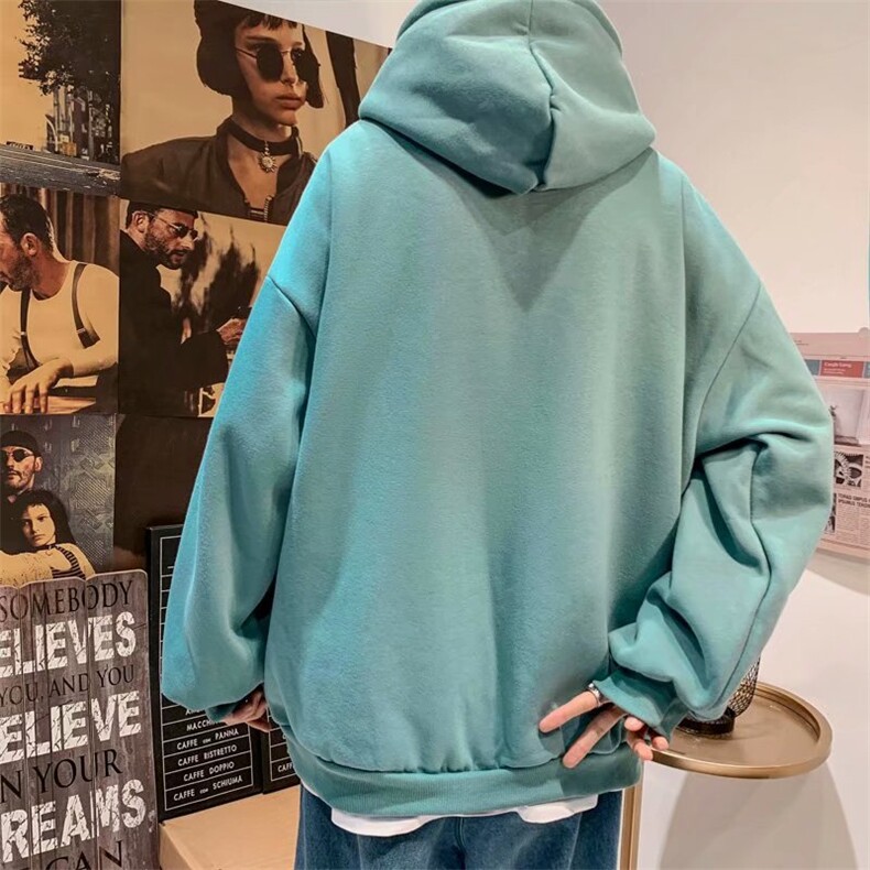 秋冬新款加绒加厚连帽卫衣男潮ins春秋宽松情侣外套潮流WY88-p35,男装卫衣,星座1008-1