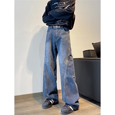 D219A/T1738/P55内景设计感牛仔裤男A，男装牛仔裤，电商D256A(原B258A)