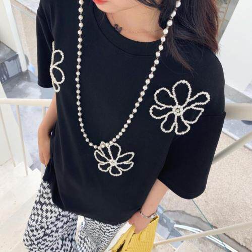 花朵T，女装，HE