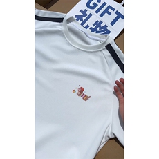 美式复古重磅撞色拼接T恤短袖男夏季印花插肩袖T3676-特价P34，男装T恤，电商A007