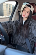 特批P35无差价夏季连帽格子宽松薄款舒适透气防晒衬衫外套男J5210，男装衬衫，电商A001-1