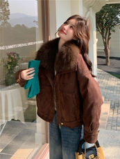 现货新款2187-P465-K669-90白鸭绒派克服，女装派克服，韩然一族