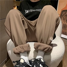 百搭休闲裤男宽松直筒休闲裤2025潮男束脚裤子百搭ins港风潮男裤，男装休闲裤，四季星座505