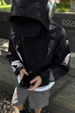 复古防晒衣5X4022-TP4579夏季轻薄透气防紫外线情侣皮肤衣，男装防晒衣，电商A102