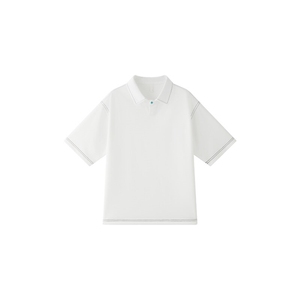 夏男翻领POLO衫拼色男休闲宽松休闲衬衣小伙A236-82570-P50图片