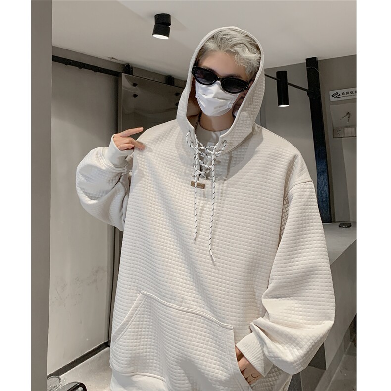 秋装新品小众设计感连帽卫衣情侣休闲宽松上衣外套男女G1096P68,女装短外套,电商A339