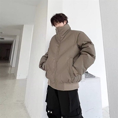 【有货】DF2203-P98冬装美式棉衣男外套加厚保暖皮棉服防风棉袄，男装棉衣，星座603-2