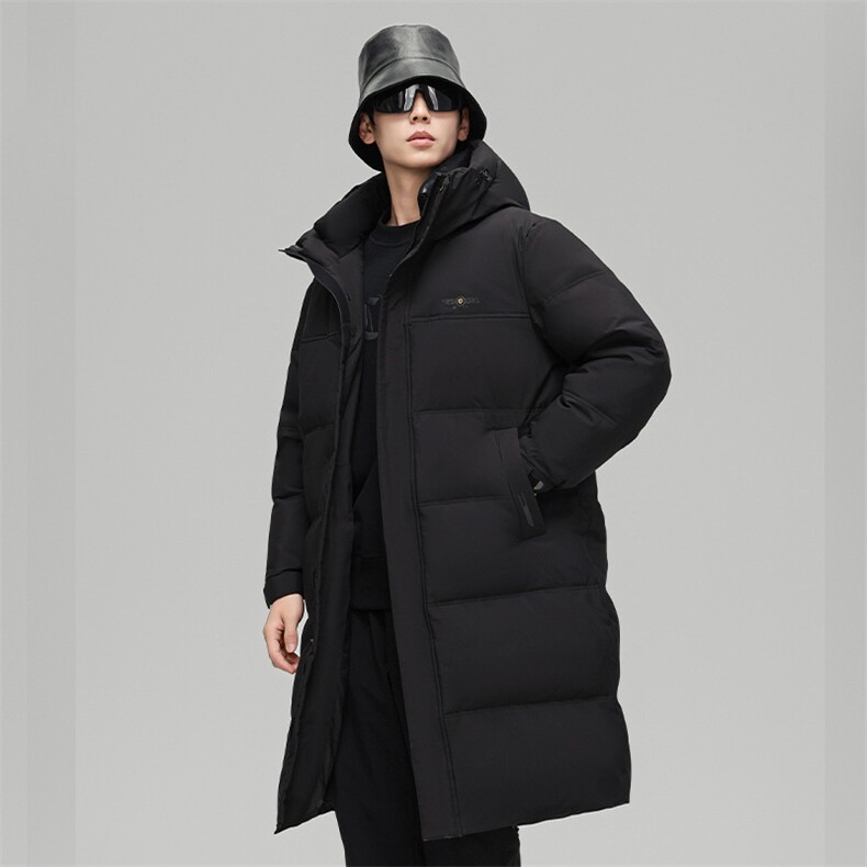零下防寒保暖锁温背带中长款90%鹅绒羽绒服外套男H86-P310488,男装羽绒服,星座1210A