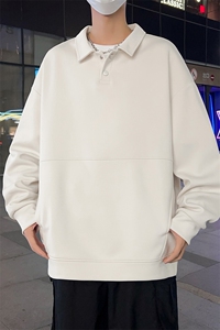 现货 6503-P43大码 控79 春季大码宽松男士卫衣图片
