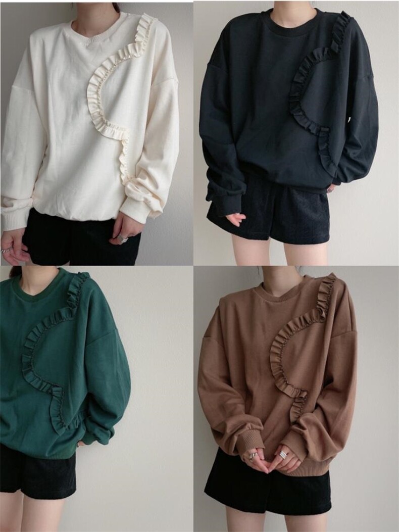 百搭休闲卫衣，女装卫衣/绒衫，麦缇诺