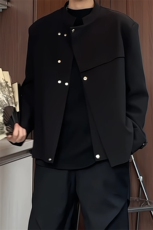 XF2607/P75春装新款现货新中式小西服男潮夹克外套上衣，男装夹克，电商A141