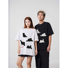 XZ707-1-FAFA411-P45-限价68短袖T恤成分：100棉，男装T恤，星座707-1