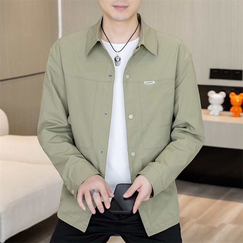 春季夹克男翻领外套型男商务休闲百搭青年上衣N2511-P80,男装夹克,星座310B-3