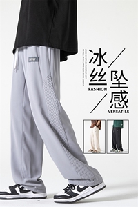 潮流宽松舒适直筒休闲裤潮牌长裤A161-K516-P38图片