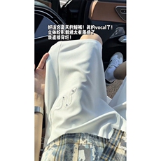 25夏季蛇纹刺绣垂感西装短裤商务休闲五分裤中裤504-K07-P38控58，男装牛仔裤，星座504
