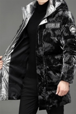 2024新款羽绒服男士冬季中长款韩版潮流帅气冬装加厚保暖连帽外套，男装羽绒服，电商B212（原钱塘6029）
