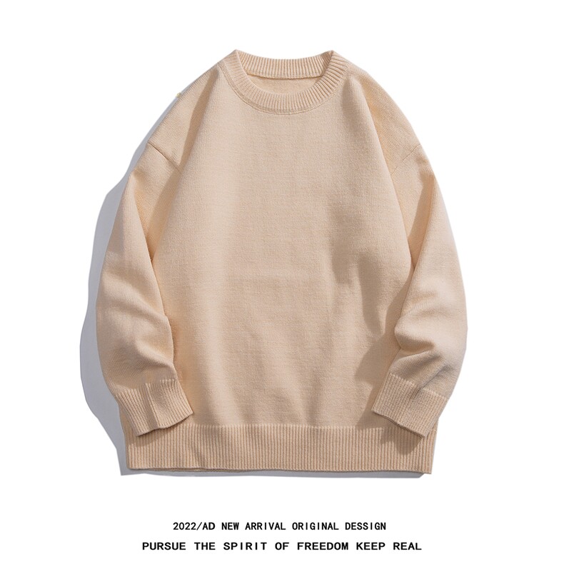光板得物\唯品\抖音二开八色加厚圆领毛衣M800P35,男装针织衫/毛衣,电商A247B