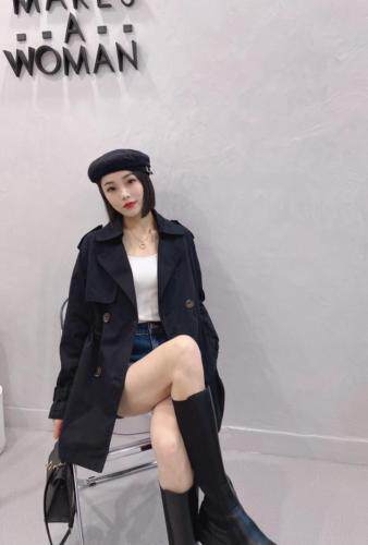 秋装新款风衣，女装风衣，依伊贝诺