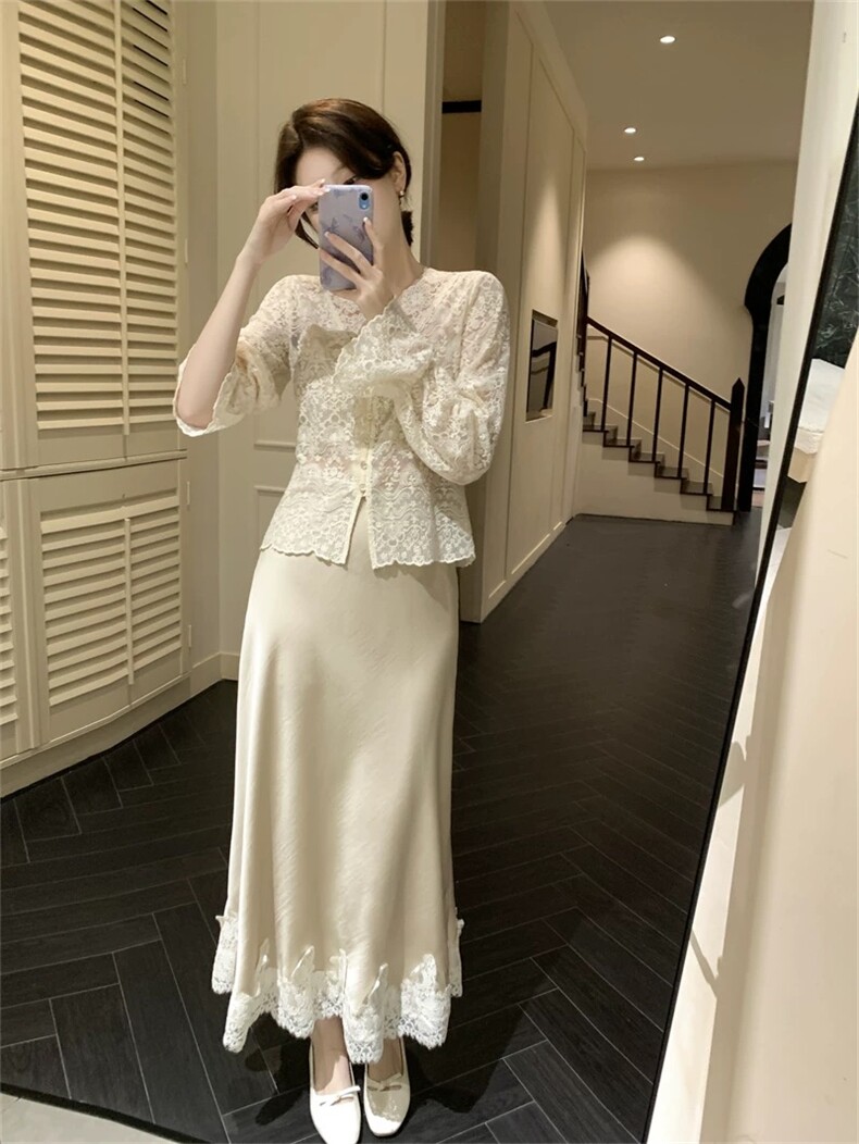 2025年秋季常规款V领开衫长袖上衣，女装针织衫/毛衣，湘姗