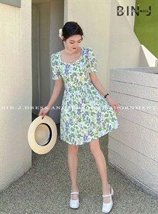 夏季连衣裙,女装连衣裙,宾珏