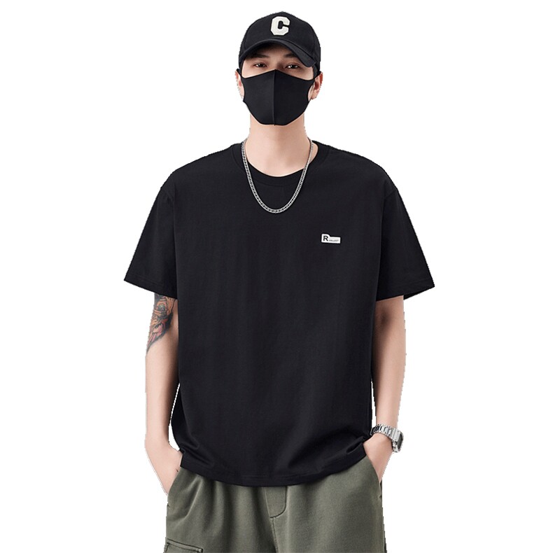 男士短袖T恤夏季新款时尚百搭休闲运动圆领半袖上衣T2202-P38控69,男装T恤,电商A237