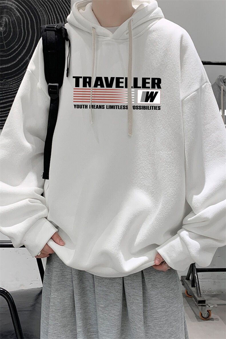 连帽卫衣男大码运动服帽衫外套WY2359-P35,男装卫衣,电商A040