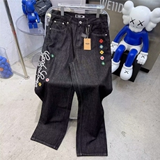 1506A/G6500/P52个性字母牛仔裤嘻哈，男装牛仔裤，星座1506A