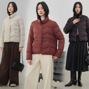 现货2025年冬季新款90白鸭绒盘扣轻薄短款羽绒服女图片