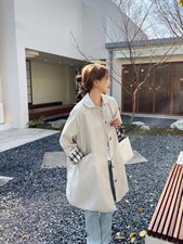 风衣，女装风衣，良布品衣