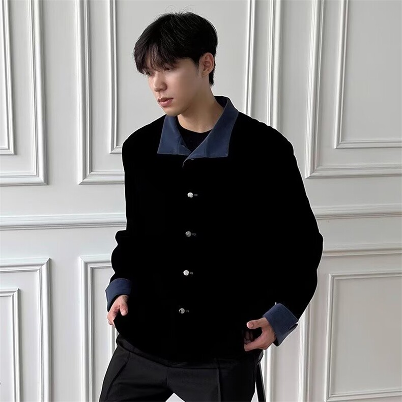 新中式男装订婚痞帅唐装礼服夹克外套西服休闲宽松可穿W6771-P62,男装西服,星座412-1