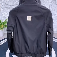 1506-1/JG291/P56夹克工装拉链字母印花冲锋衣上衣外套2025年2，男装夹克，星座1506-1