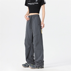 春夏美冲锋裤男户外机能风登山运动裤高街设计感休闲裤AK0251-P53，男装休闲裤，星座308B-2