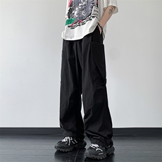 B221美式街头hiphop宽松户外工装休闲裤子LK23116-P60控78，男装休闲裤，电商B221