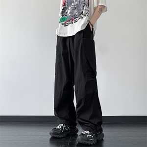 B221 美式街头hiphop宽松户外工装休闲裤子 LK23116-P60 控78图片