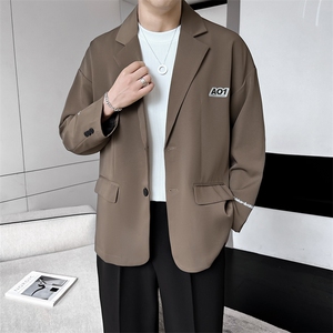 23/秋 轻熟风西装外套男士韩版宽松潮流西服上衣 A210-XZ01-P95图片
