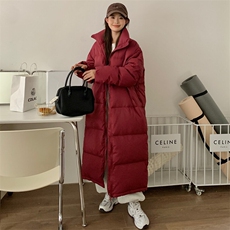 CC090-P100大被子款2025新款面包服韩版羽绒服棉服外套超长款棉衣，男装棉衣，星座911-3