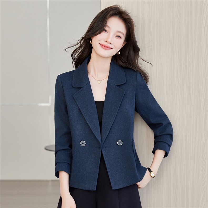 《档口现货》2026秋上新气质短款职业西装短外套小个子女,女装短外套,苗苗