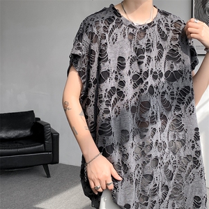 8XL-M 重磅！特大码短袖T恤背心男宽松休闲百搭 篮球服DX318P28图片