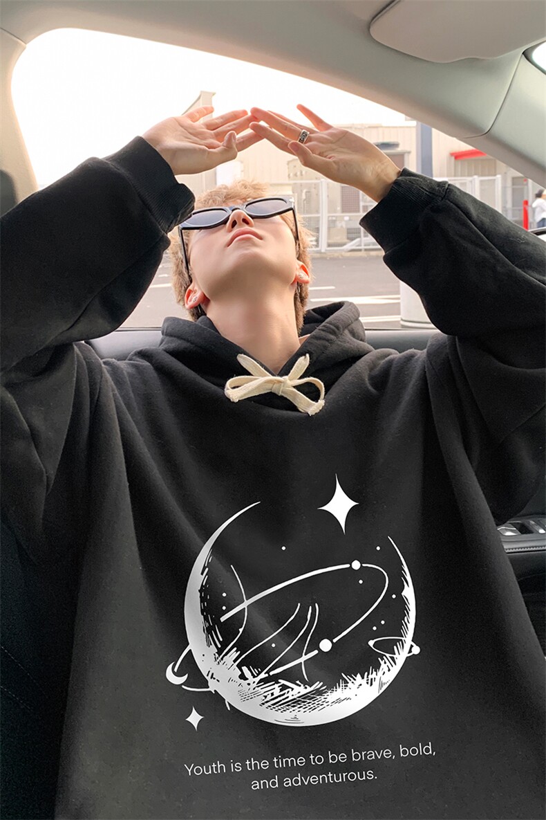 连帽卫衣男大码胖子帽衫大号运动服WY2457-P35,男装卫衣,电商A040