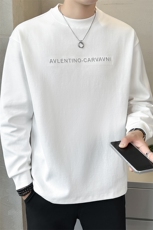 秋季卫衣男士2025新款圆领套头长袖打底衫上衣服A313-5803-P78，男装T恤，电商A313