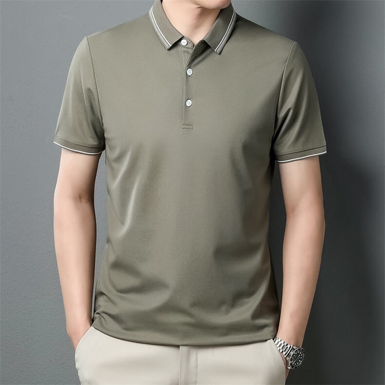 2024夏季短袖T恤男翻领POLO衫休闲体恤宽松男装JD8023-P75,男装Polo衫,星座1105-3