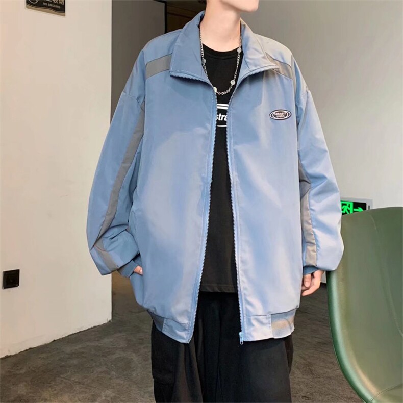 潮流夹克潮男春季翻领夹克JWT03P50,男装夹克,星座1116-2