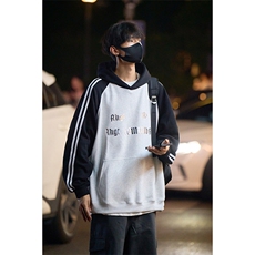 2024秋季港风男士软金属工艺重磅连帽卫衣外套男Q6812-P58控价88，男装卫衣，星座912-1（原星座914-5）