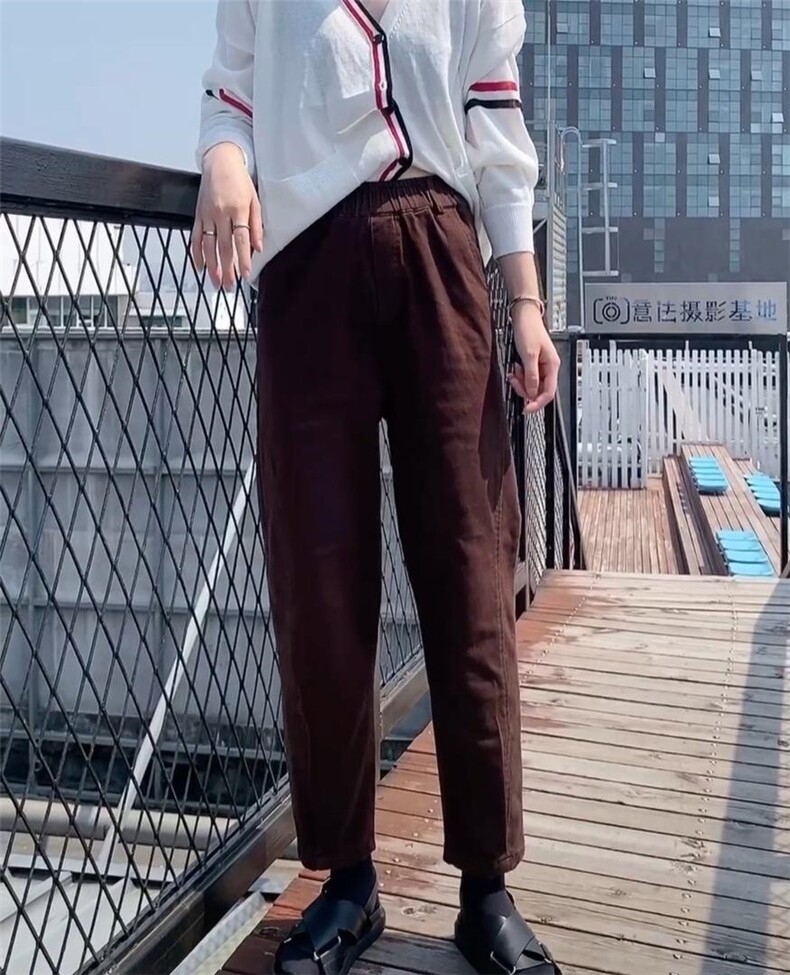 9501长裤:高弹靴丁裤，脚口小心机可帅可拽，单鞋马靴任意搭，其它，金川古韵