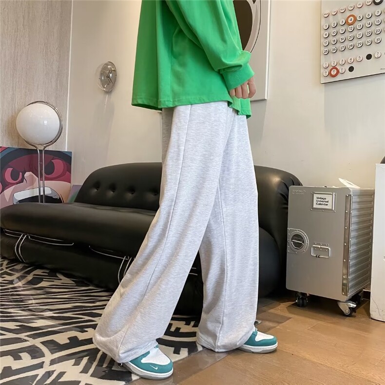 潮牌休闲长裤子男美式街头宽松抽绳束脚运动卫裤KK100-P32,男装休闲裤,星座1001-1