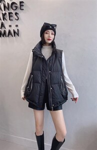 2021冬季新款90绒马甲图片