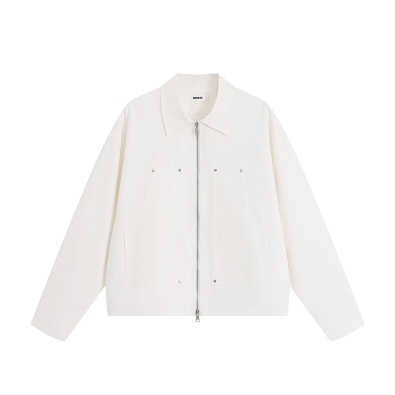 1303B-JK5503-P68108cleanfit伐木工装夹克铆钉设计外套,男装夹克,星座1303B